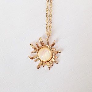 opal soleil necklace